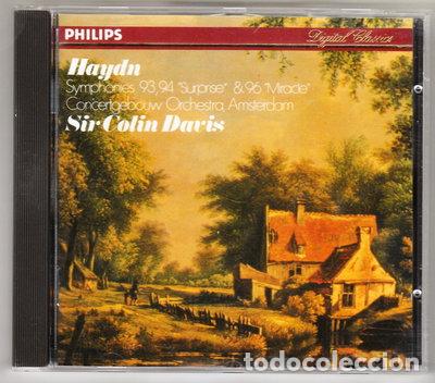CDs de M&uacute;sica: Symphonies 93, 94 Surprise & 96 Miracle- 0028941287120