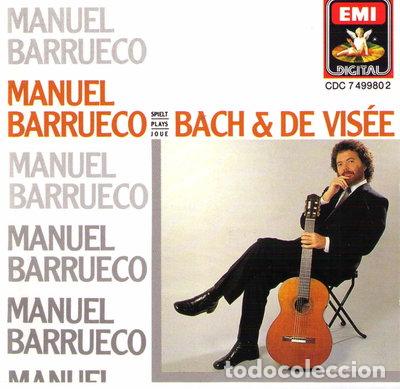 CDs de M&uacute;sica: Manuel Barrueco Plays Bach & de Vis&eacute;e- 0077774998024