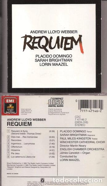 CDs de M&uacute;sica: Requiem- 0077774714624