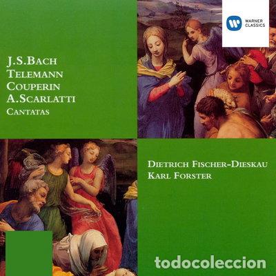 CDs de M&uacute;sica: Bach, Telemann, Couperin, A. Scarlatti: Cantatas- 0724357263429