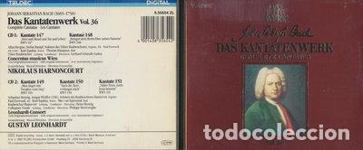 CDs de M&uacute;sica: Bach: Das Kantatenwerk Vol. 36 (147-151)- 4001408356542