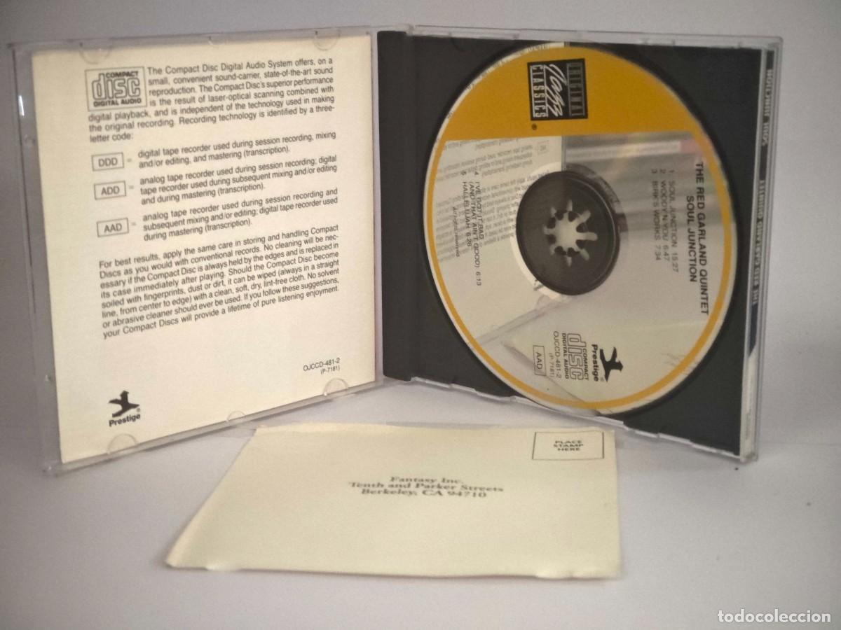 CDs de m&uacute;sica: Red Garland &ndash; Soul Junction Cd - Foto 3