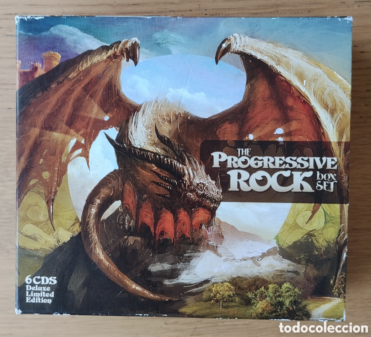 CDs de M&uacute;sica: V/A: &rdquo;THE PROGRESSIVE ROCK BOX SET&rdquo; -BOX SET 6 CDs 2015 - PROG ROCK