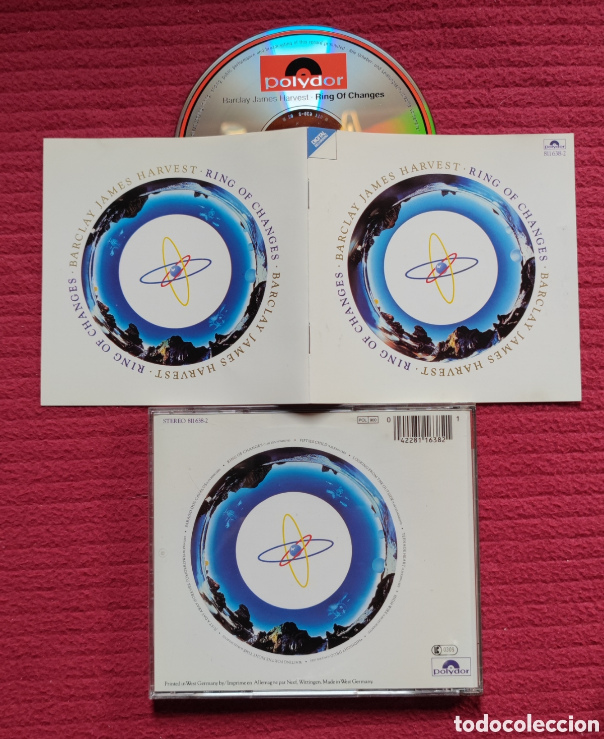 CDs de M&uacute;sica: BARCLAY JAMES HARVEST: Ring Of Changes. Cd Edici&oacute;n Original 1983 Polydor Records. Raro en Cd.