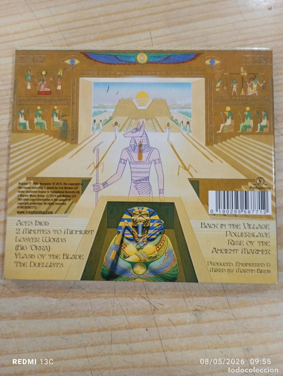 CDs de m&uacute;sica: CD - IRON MAIDEN - POWERSLAVE - DIGIPAK - Foto 2