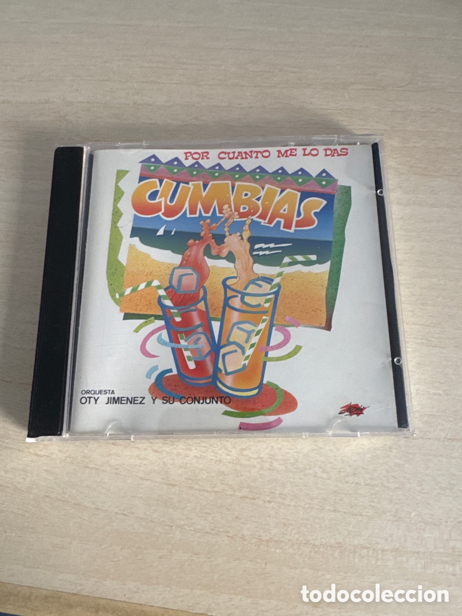 CDs de M&uacute;sica: CD CUMBIAS POR CU&Aacute;NTO ME LO DAS ORQUESTA JIM&Eacute;NEZ Y SU CONJUNTO
