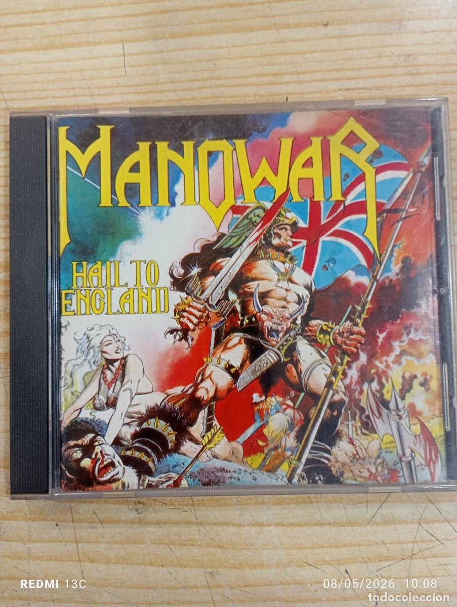 CDs de m&uacute;sica: CD - Manowar - Hail To England - Foto 1