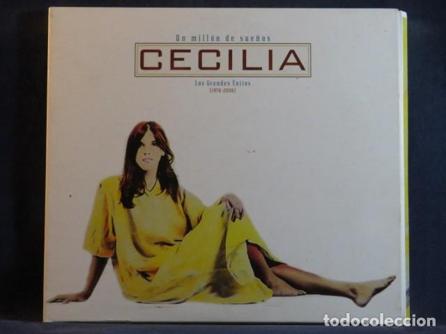 CDs de M&uacute;sica: CECILIA &ndash; UN MILL&Oacute;N DE SUE&Ntilde;OS (LOS GRANDES &Eacute;XITOS) (1976 - 2006) - CART&Oacute;N CD