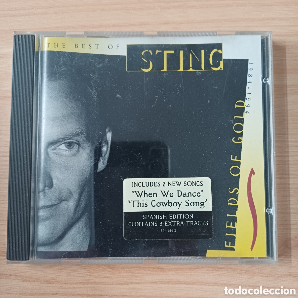 CDs de M&uacute;sica: THE BEST OF STING FIELDS OF GOLD 1984-1994 CD