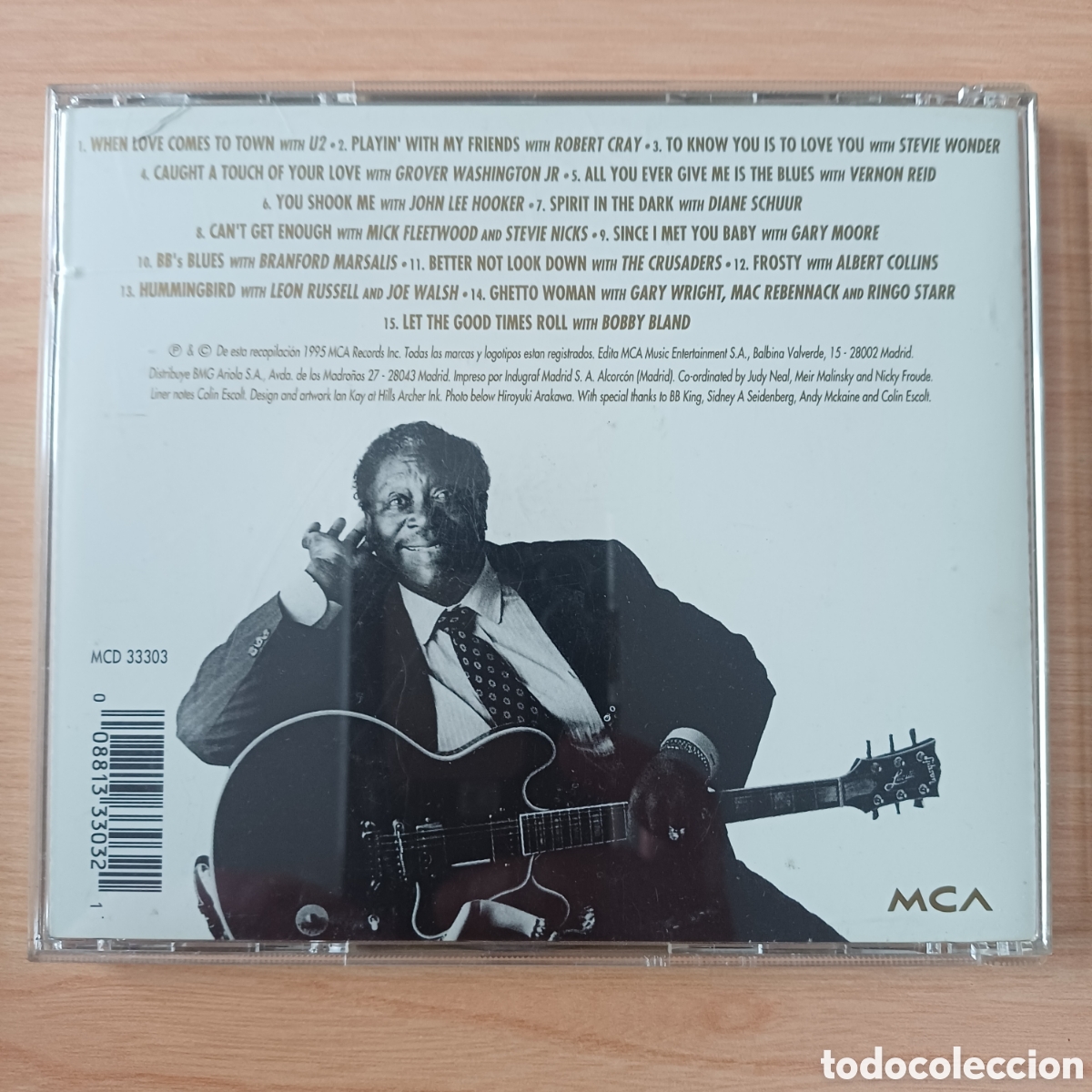 CDs de m&uacute;sica: BB KING LUCILLE & FRIENDS CD - Foto 2