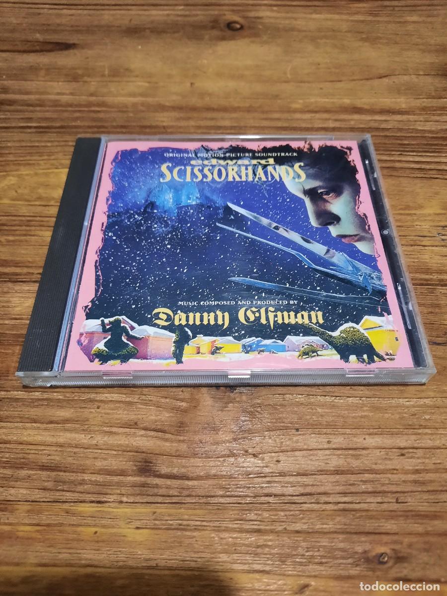 CDs de M&uacute;sica: CD MUSICA BSO - EDWARD SCISSORHANDS - DANNY ELFMAN - EDUARDO MANOSTIJERAS