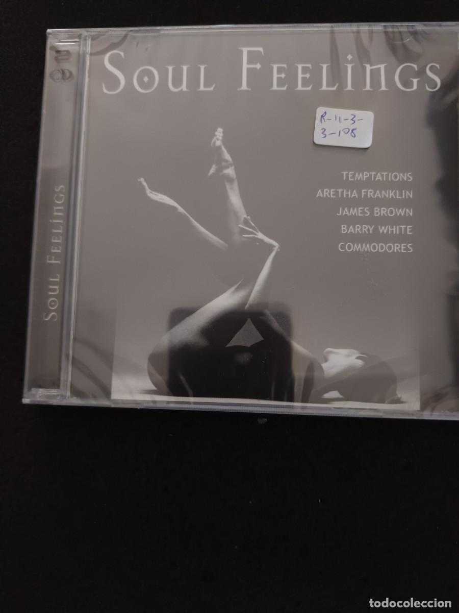 CDs de M&uacute;sica: 2 CD. SOUL FEELINGS: ARETHA FRANKLIN, JAMES BROWN, RAY CHARLES Y OTROS