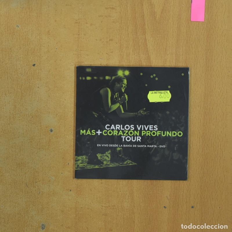CDs de M&uacute;sica: CARLOS VIVES - MAS CORAZON PROFUNDO TOUR - CD