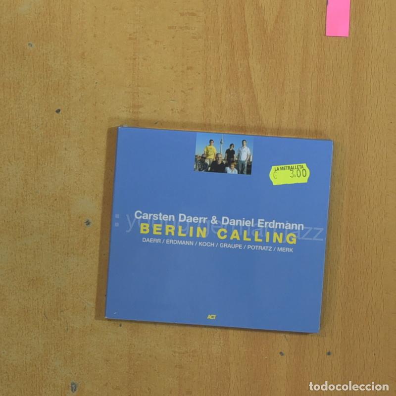 CDs de M&uacute;sica: CARSTEN DAERR & DANIEL ERDMANN - BERLIN CALLING - CD