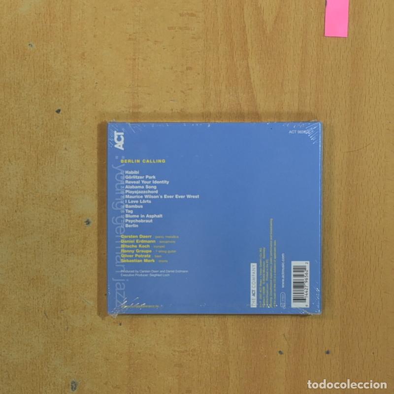 CDs de m&uacute;sica: CARSTEN DAERR & DANIEL ERDMANN - BERLIN CALLING - CD - Foto 2