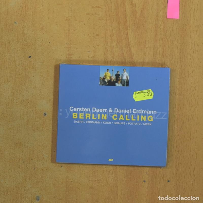 CDs de M&uacute;sica: CARSTEN DAERR & DANIEL ERDMANN - BERLIN CALLING - CD