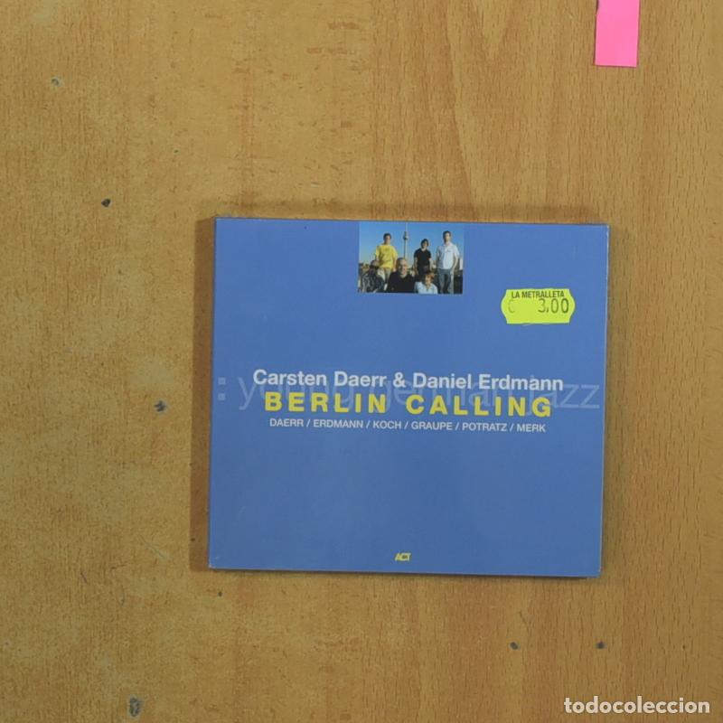 CDs de M&uacute;sica: CARSTEN DAERR & DANIEL ERDMANN - BERLIN CALLING - CD