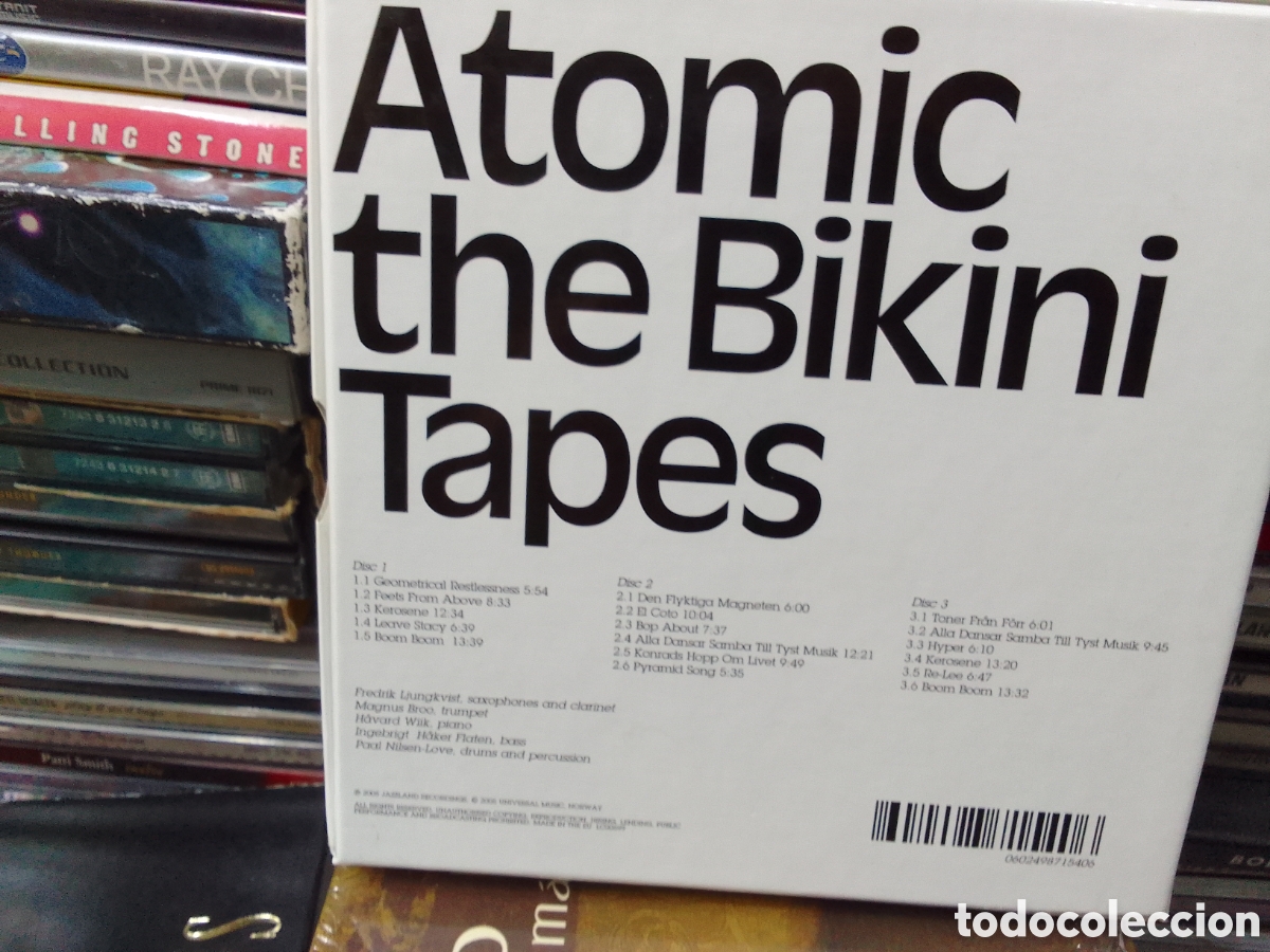 CDs de m&uacute;sica: Atomic,the bikini tapes,3 CDs box - Foto 2