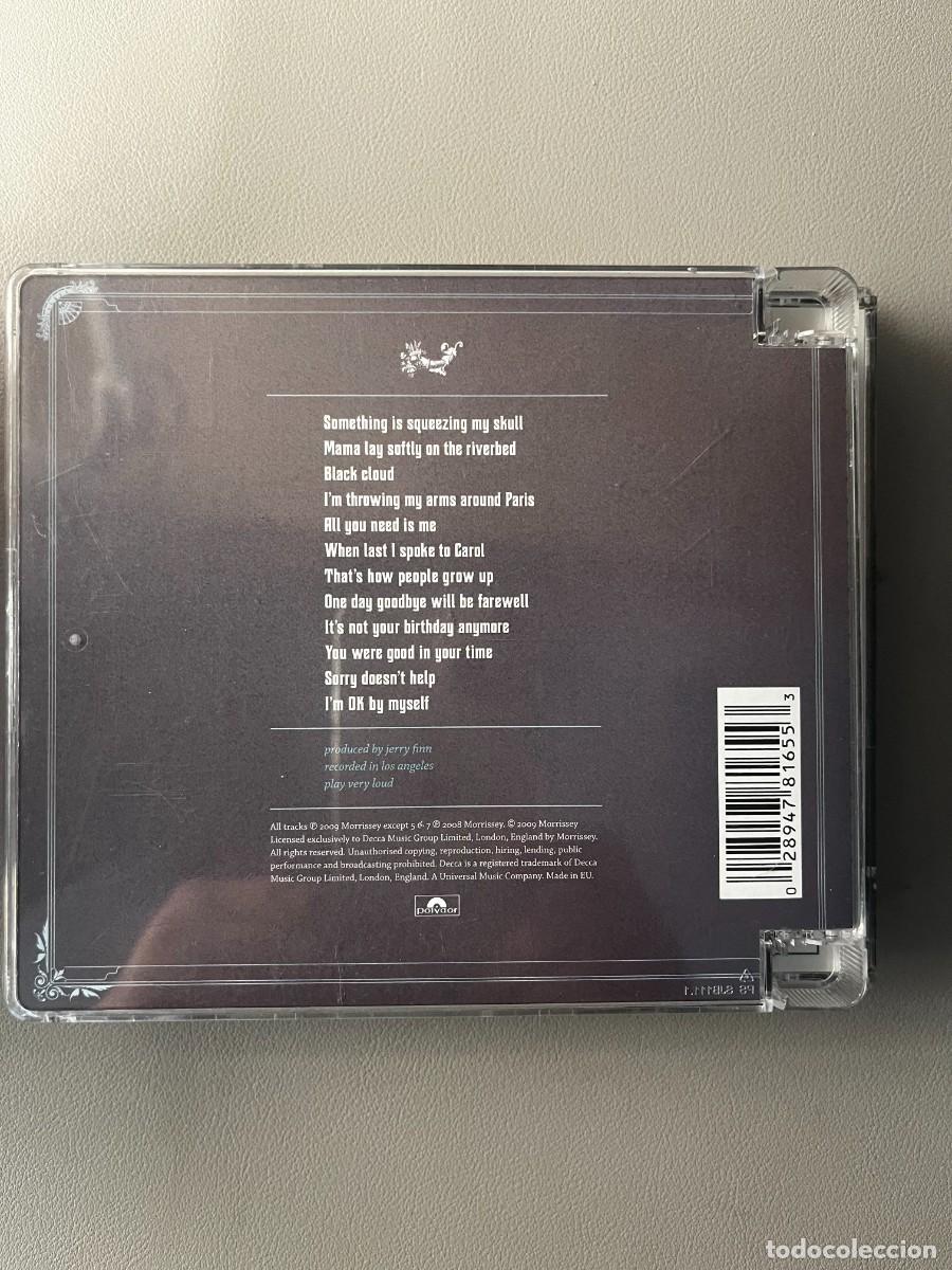 CDs de m&uacute;sica: CD Morrissey &ndash; Years Of Refusal. 2009 - Foto 2