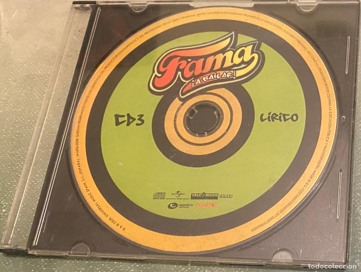CDs de M&uacute;sica: 'Fama - A Bailar - CD3: L&iacute;rico'. Daddy Yankee, Mika, Zucchero, etc. 15 temas. Caja fina sin car&aacute;tula