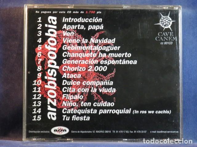 CDs de m&uacute;sica: MAM&Aacute; LADILLA &ndash; ARZOBISPOFOBIA - CD - Foto 2