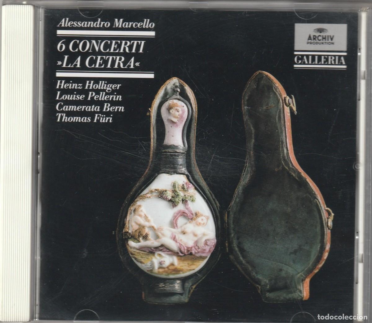 CDs de M&uacute;sica: ALESSANDRO MARCELLO - 6 CONCERTI LA CETRA (CD ARCHIV) CAMERATA BERN