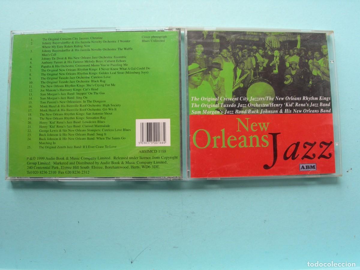 CDs de M&uacute;sica: NEW ORLEANS JAZZ / CD / 25 TEMAS / JAZZ / COLECCI&Oacute;N PARTICULAR