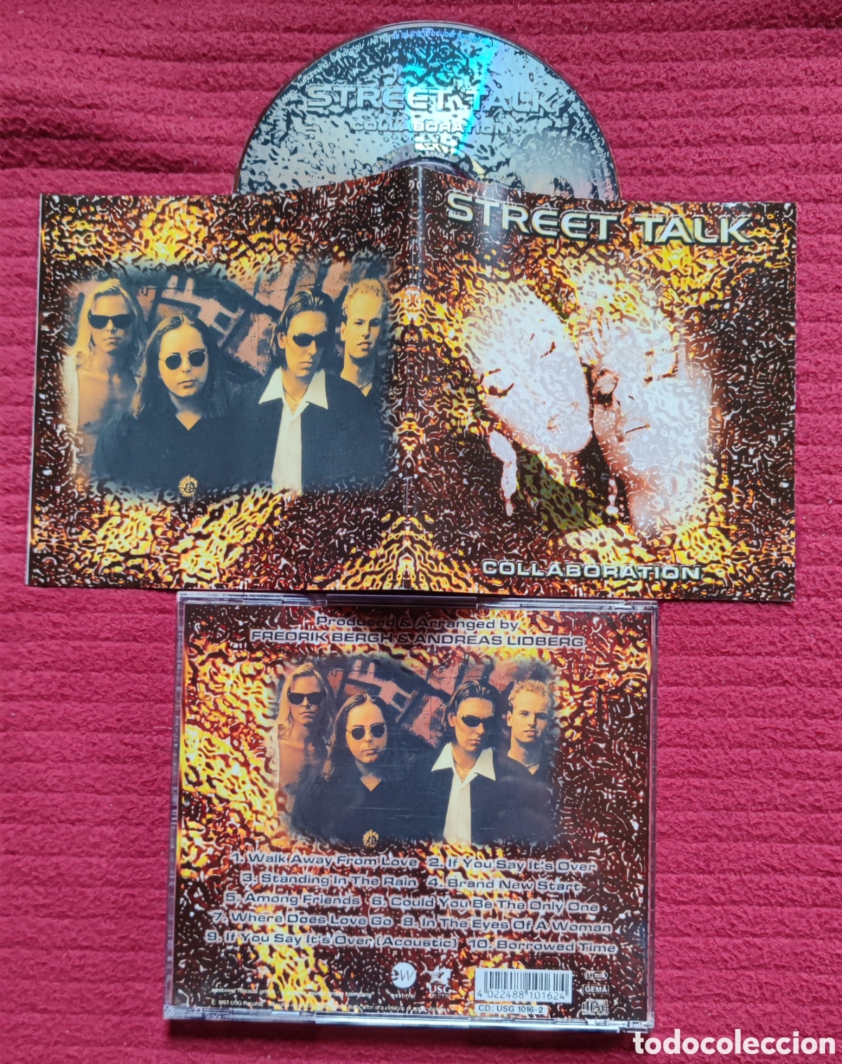 CDs de M&uacute;sica: STREET TALK: Collaboration. Cd Aor West Coast, 1997 East West. Goran Edman on vocals . Rareza en Cd