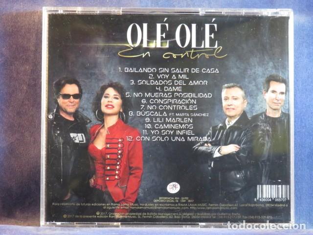 CDs de m&uacute;sica: OLE OLE &ndash; EN CONTROL - CD - Foto 2