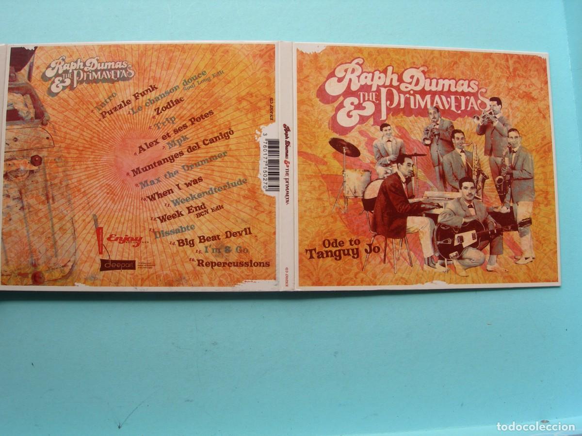 CDs de M&uacute;sica: RAPH DUMAS & THE PRIMAVERA / ODE TO TANGUY JO / CD /16 TEMAS / JAZZ / DIGIPACK /COLECCI&Oacute;N PARTICULAR