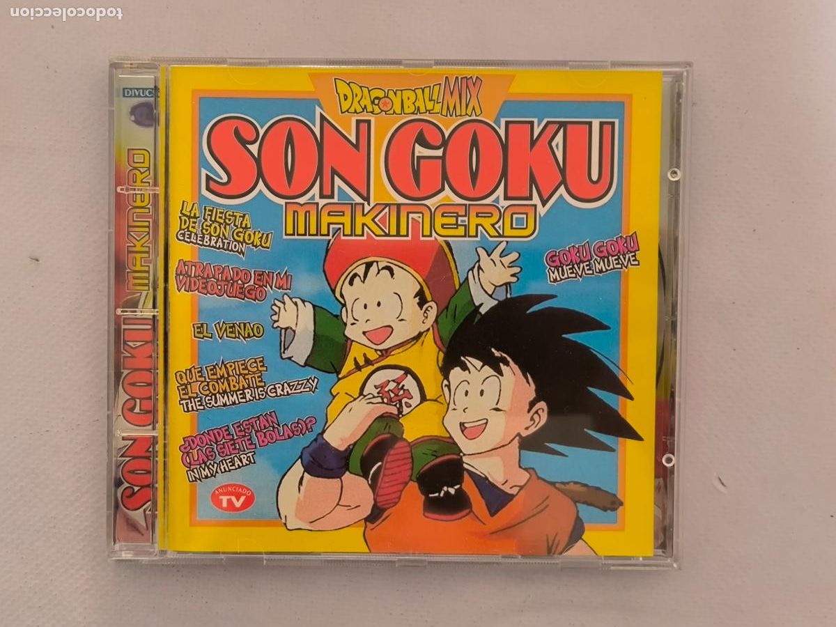 CDs de M&uacute;sica: CD SON GOKU MAKINERO - DRAGON BALL MIX (5L)