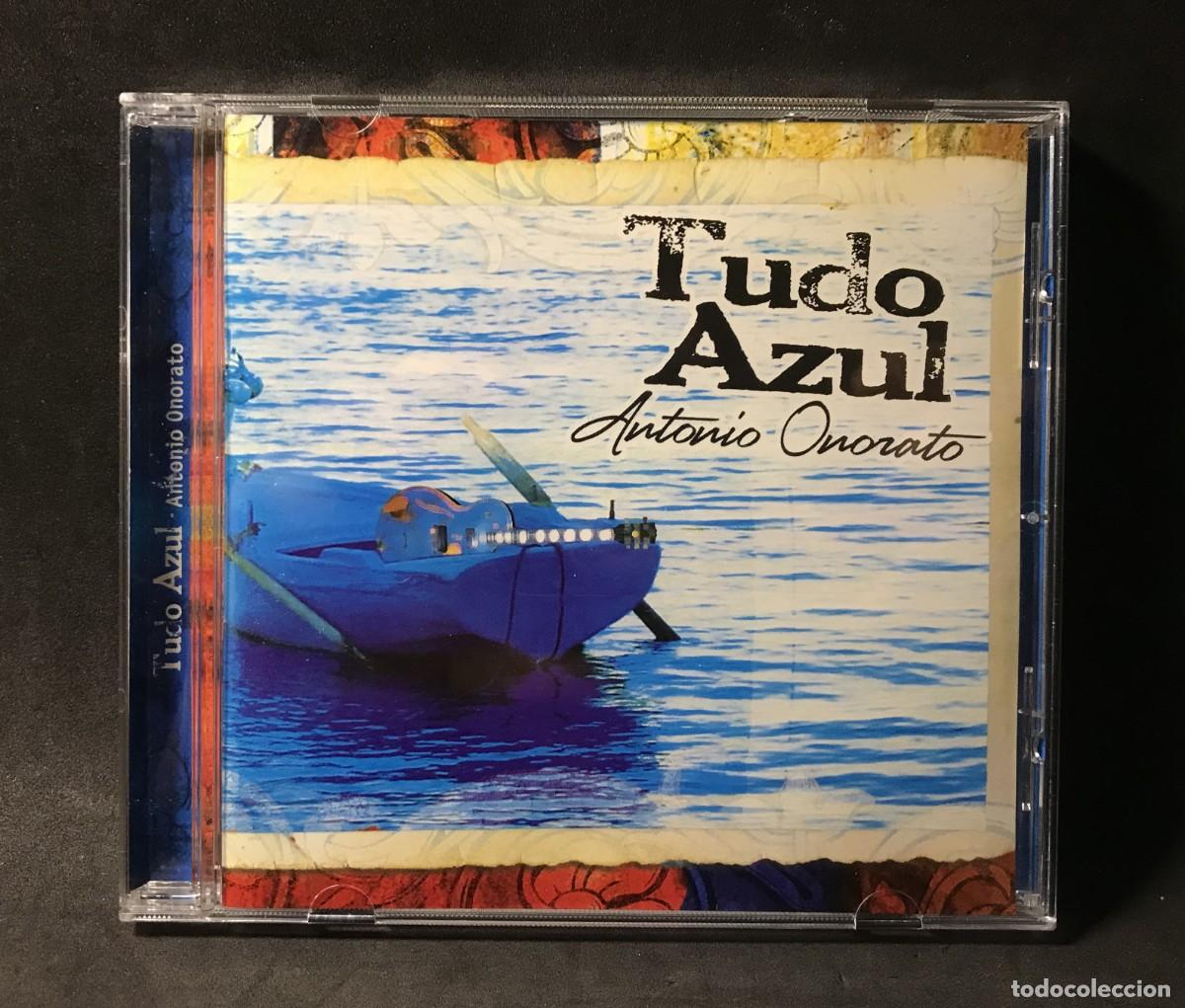 CD de M&uacute;sica: Antonio Onorato &ndash; Tudo Azul - CD - Wide Sound Jazz Production