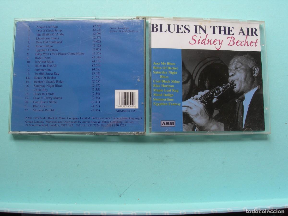 CDs de M&uacute;sica: SIDNET BECHET / BLUES IN THE AIR / CD / 22 TEMAS / JAZZ / COLECCI&Oacute;N PARTICULAR