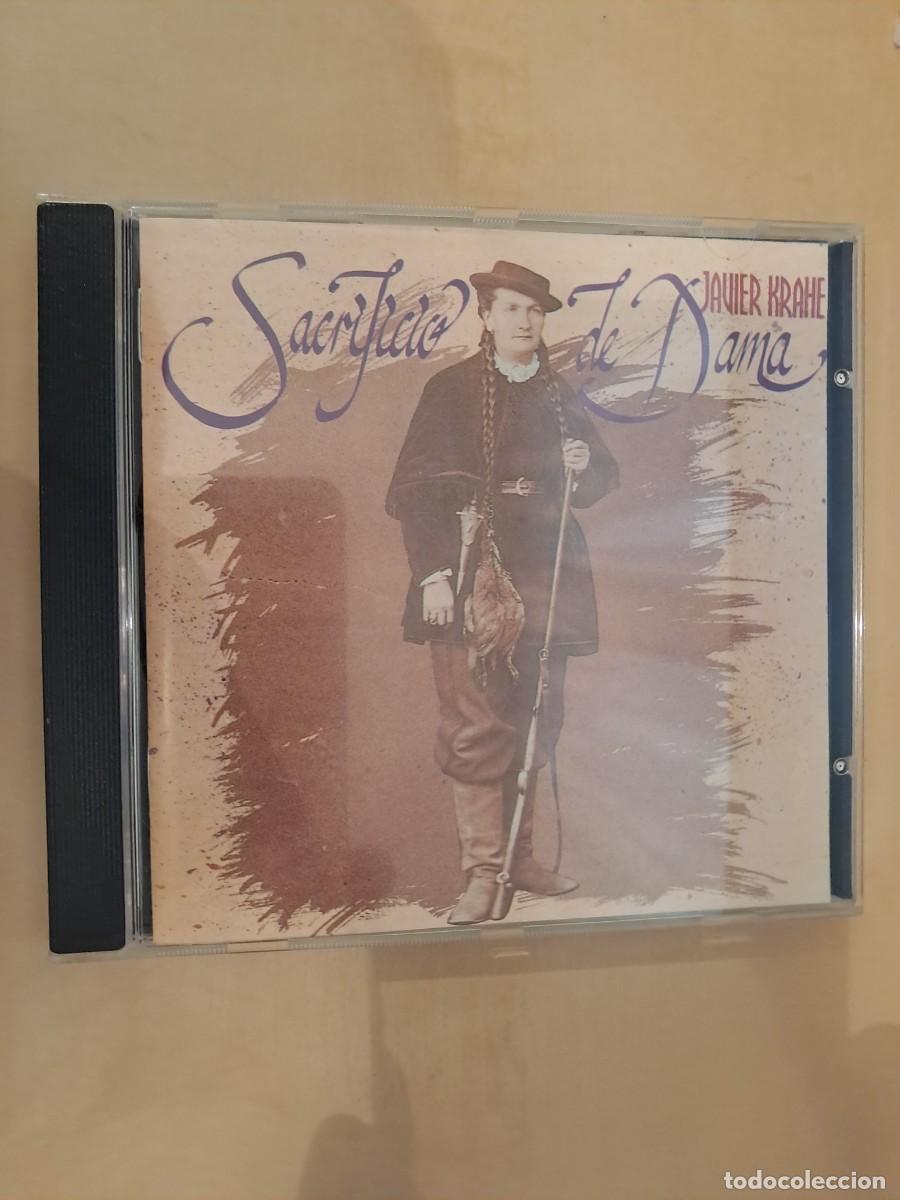 CDs de M&uacute;sica: Javier Krahe , Sacrificio de Dama , CD Lollipop , estado impecable . Pop Nacional