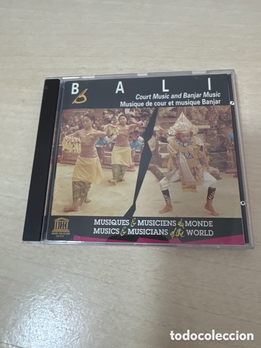 CDs de M&uacute;sica: CD BALI COURT MUSIC AND BANJAR MUSIC 1994