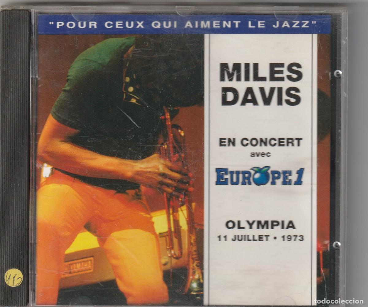 CDs de M&uacute;sica: MILES DAVIS - EN CONCERT OLYMPIA 11 JUILLET, 1973 (CD TREMA 1994)