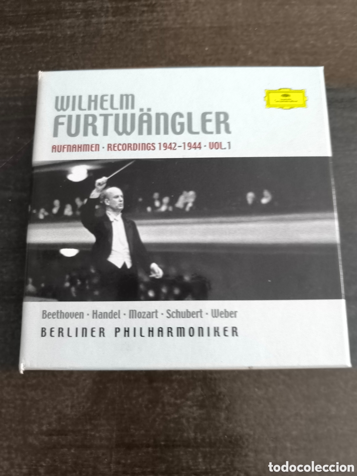 CDs de M&uacute;sica: Wilhelm Furtw&auml;ngler &ndash; Recordings 1942&ndash;1944 Vol.1 &middot; 4 CDs &middot; Deutsche Grammophon