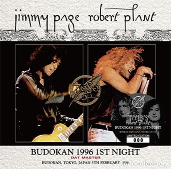 CDs de M&uacute;sica: 2 CD's - Jimmy PAGE & Robert PLANT - Live Budokan 1996