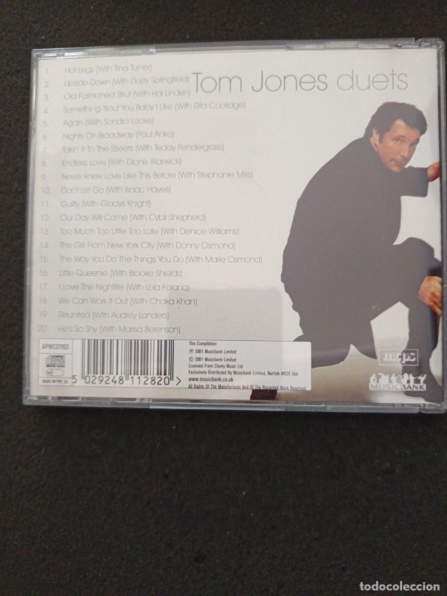 CDs de m&uacute;sica: TOM JONES DUETS. 20 ALL-TIME CLASSICS - Foto 2