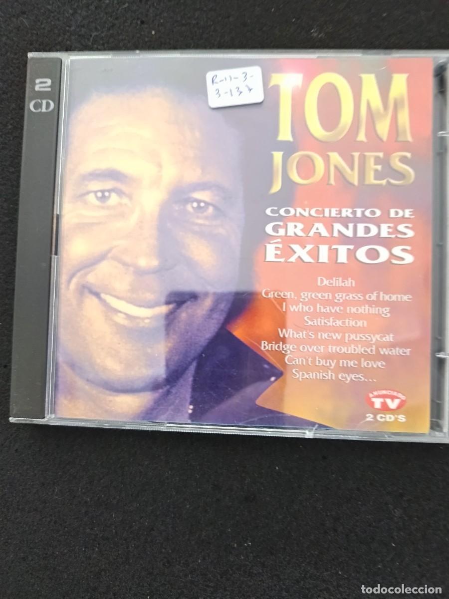 CDs de m&uacute;sica: 2 CD. TOM JONES. CONCIERTO DE GRANDES &Eacute;XITOS. 2 CD - Foto 1