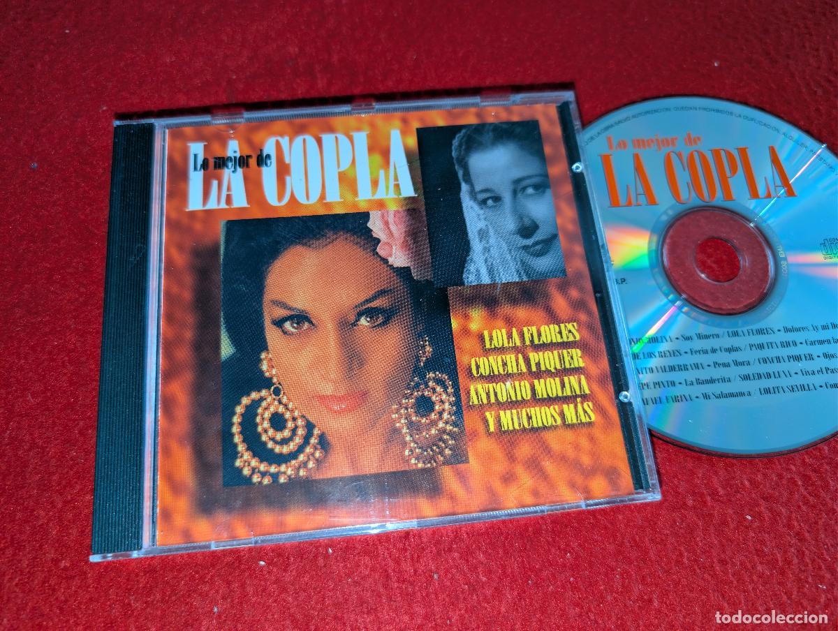 CDs de M&uacute;sica: LO MEJOR DE LA COPLA CD 1997 BP MOLINA+FLORES+RICO+PINTO+FARINA