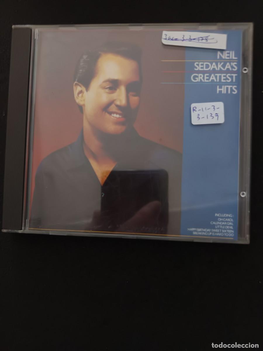 CDs de M&uacute;sica: NEIL SEDAKA'S GREATEST HITS