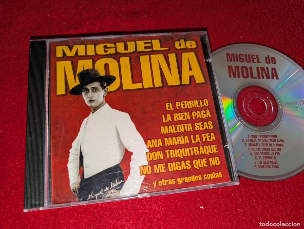 CDs de M&uacute;sica: MIGUEL DE MOLINA Miguel de Molina CD 1999 SGAE