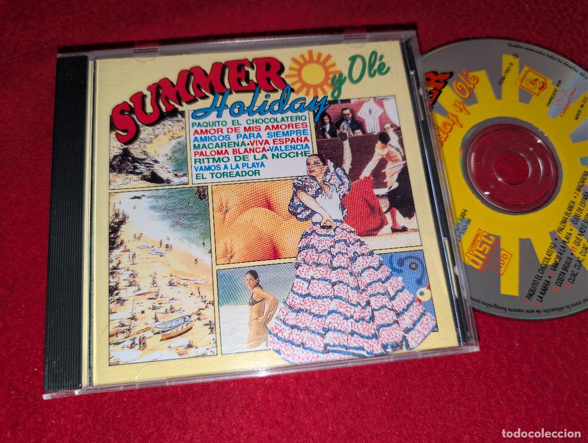 CDs de M&uacute;sica: SUMMER HOLIDAY Y OLE CD 1994 Diresa Chango+Virtual Tekno+Richard+Calduch+Caribu+++