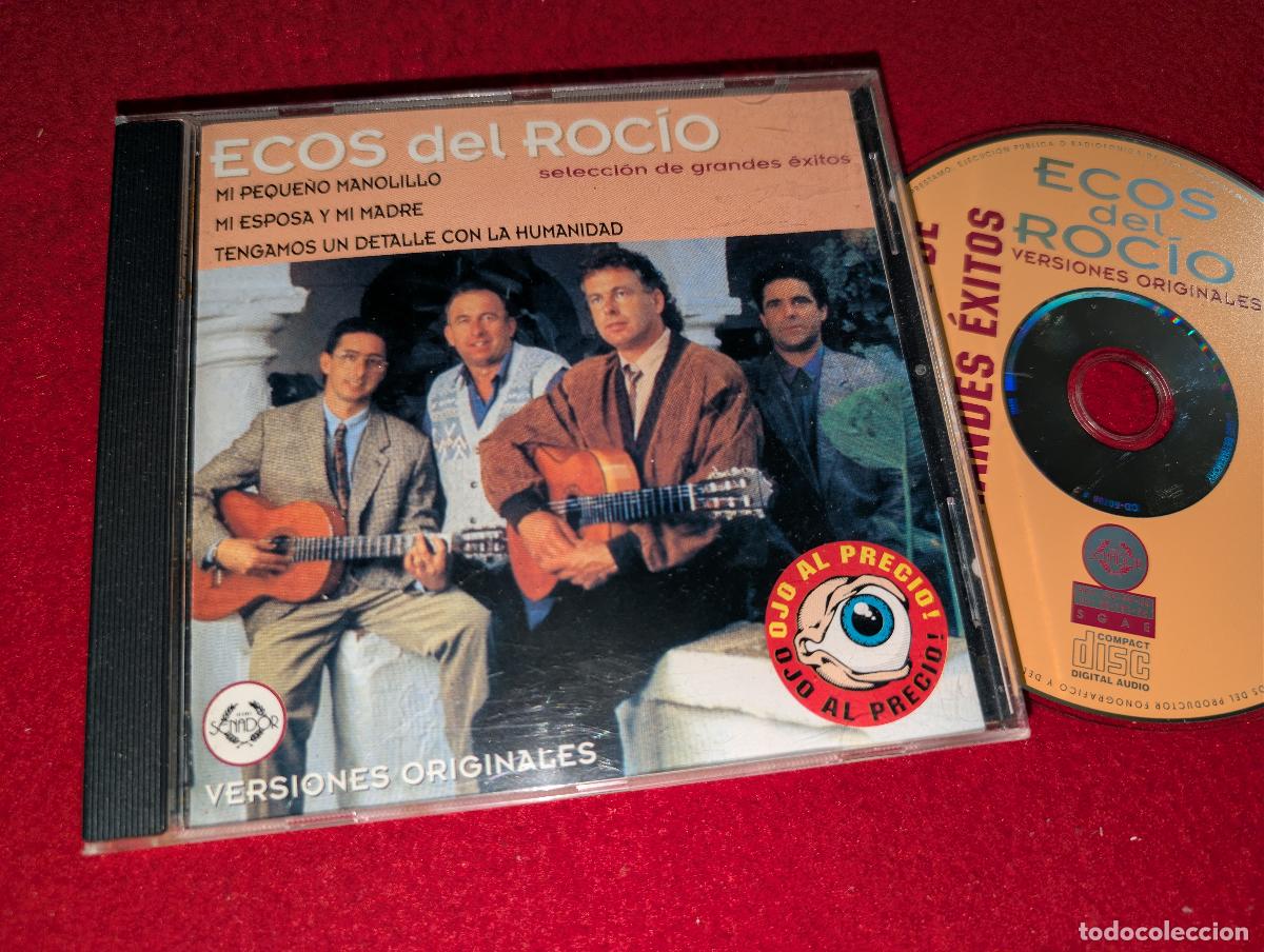 CDs de M&uacute;sica: ECOS DEL ROCIO Seleccion de grandes exitos. Versiones originales CD 1994 Senador