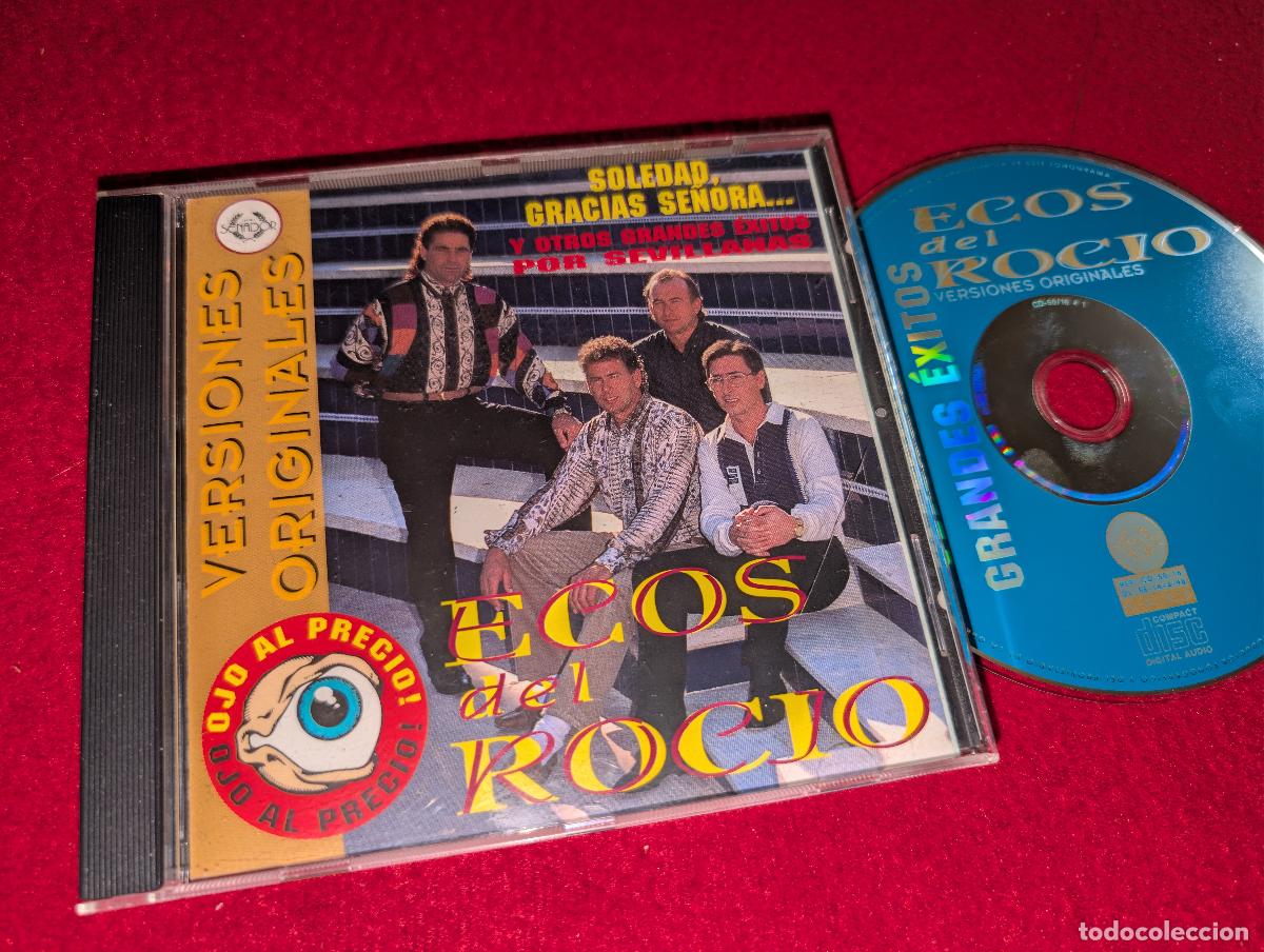 CDs de M&uacute;sica: ECOS DEL ROCIO Seleccion de grandes exitos. Versiones originales CD 1998 Senador