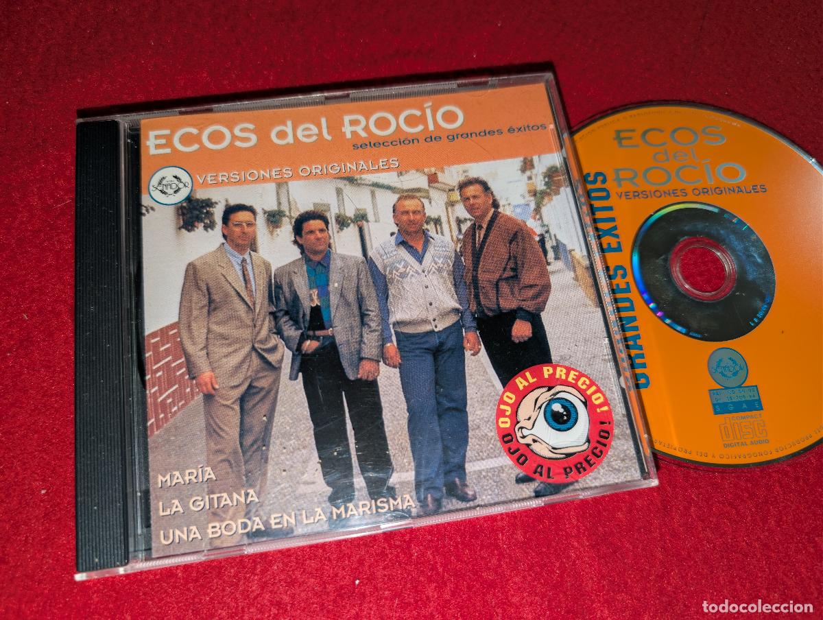 CDs de M&uacute;sica: ECOS DEL ROCIO Seleccion de grandes exitos. Versiones originales CD 1994 Senador.