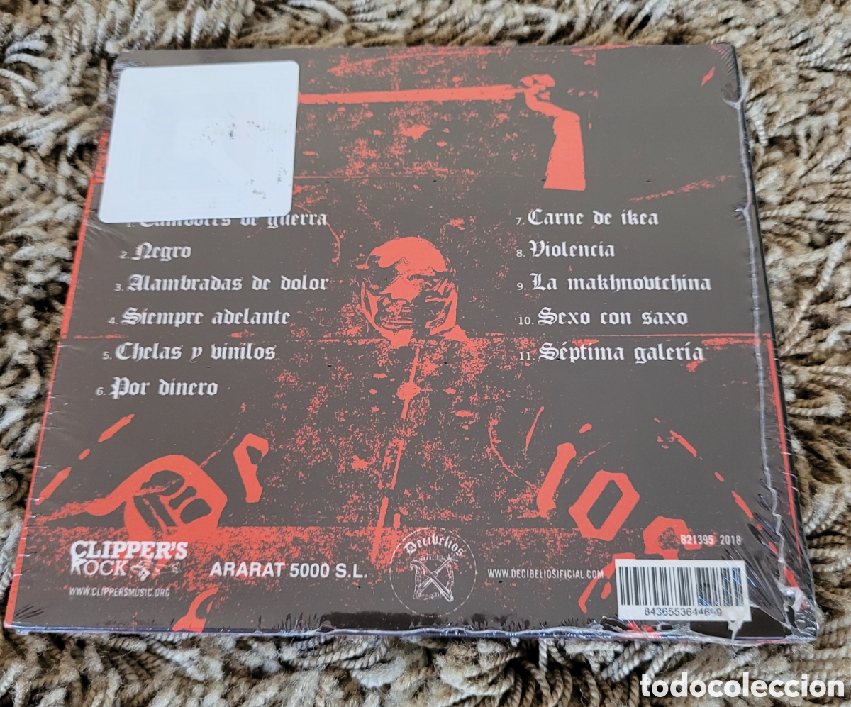 CDs de m&uacute;sica: Decibelios Insurgents CD Digipack - Foto 2
