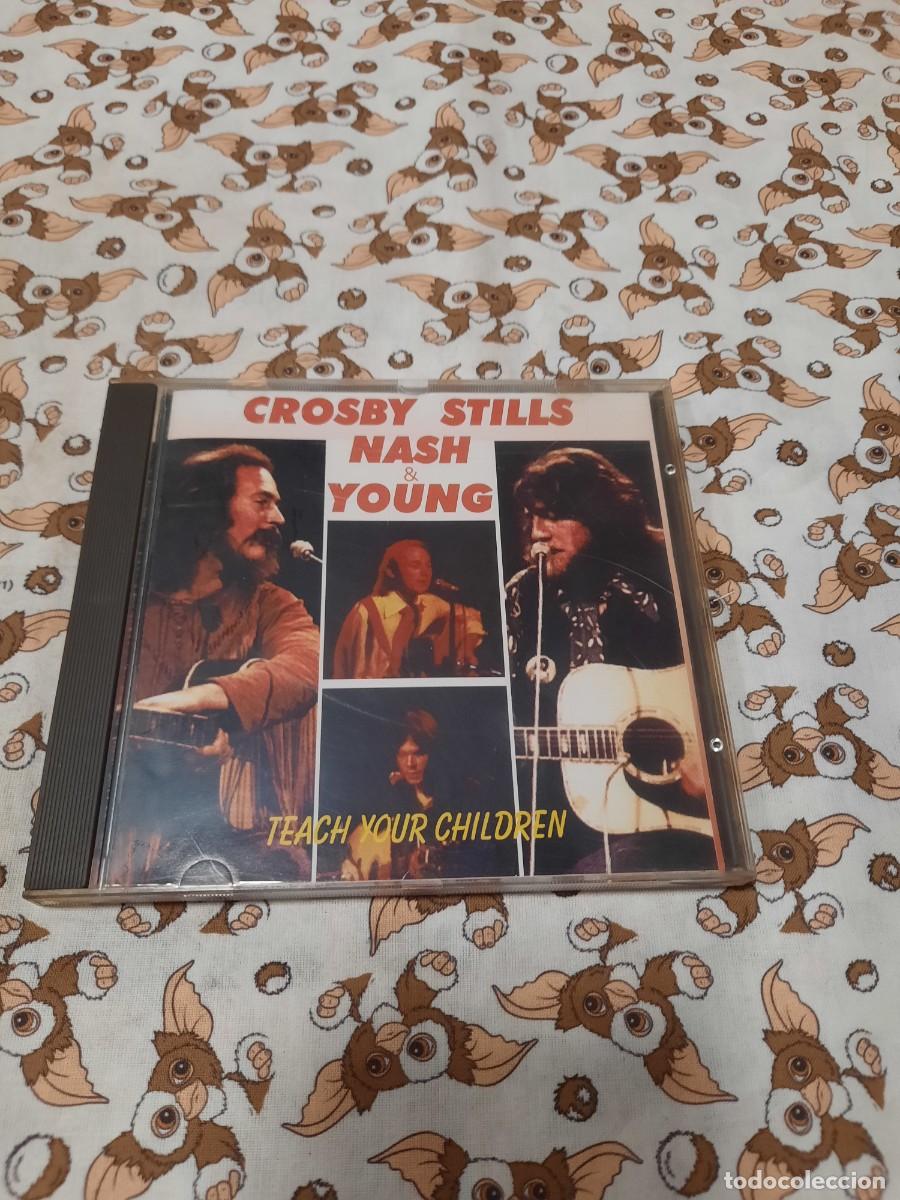 CDs de M&uacute;sica: CD MUSICA CROSBY STILLS NASH & YOUNG - TEACH YOUR CHILDREN