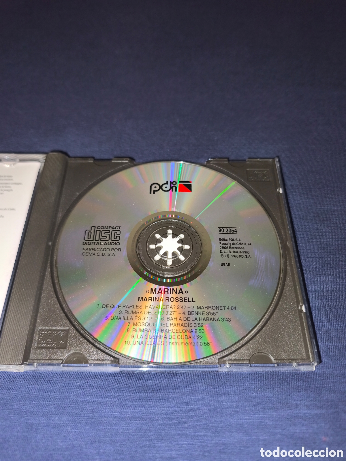 CDs de m&uacute;sica: Marina Rossell Marina - Foto 3